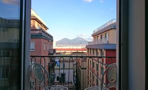 a view of a city from a window at Guantai 30 in Naples