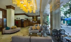 Istumisnurk majutusasutuses Hanoi Pearl Hotel