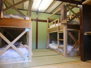 Narivoodi või narivoodid majutusasutuse Guesthouse Mikkaichi toas