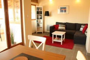 A seating area at Carcassonne Pont Vieux Apartments