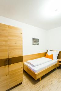 Posteľ alebo postele v izbe v ubytovaní Haus Steirer am Kaiserwald
