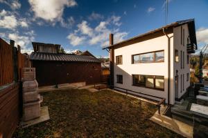 Bygningen som pensionatet ligger i