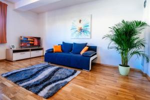 Część wypoczynkowa w obiekcie Rainbow apartments