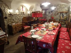 Jídlo v bed and breakfast nebo okolí