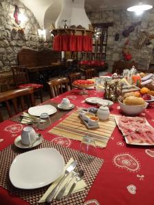 Jídlo v bed and breakfast nebo okolí