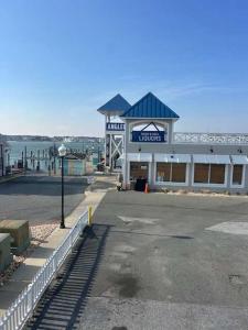 a building on the side of a street with the ocean at OCHG 306 Talbot in Ocean City