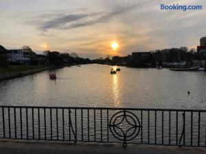 a view of a river with boats in it at The Melrose in Ocean Grove +1 photo