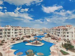 a rendering of a resort with a swimming pool at Sharm Hills Azure Paradise in Sharm El Sheikh