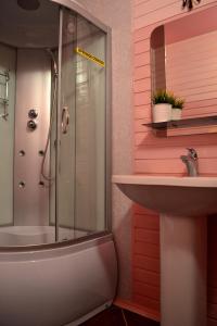 Ванная комната в Sandal guest house