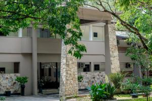 an external view of a building at Lavendish Wild Safari in Wasgamuwa