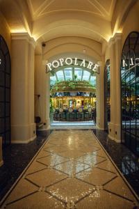 a view of the rotunda of a hotel lobby at Wonder - The Luxury Boutique Hotel in Budapest