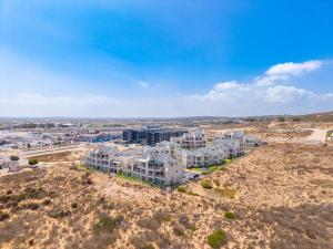 an aerial view of a city with white houses at Sunset Heights in Langebaan