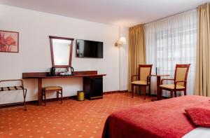 TV/trung tâm giải trí tại Hotel Minerva