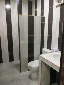 Koupelna v ubytování Honey Hotel Chiang Saen