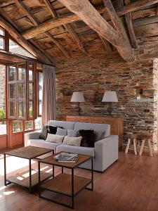 Zona de estar de Aldea Rural y Gastro Restaurante Casona de Labrada