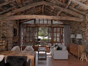 Zona de estar de Aldea Rural y Gastro Restaurante Casona de Labrada