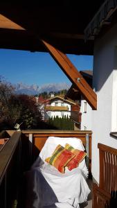 En balkong eller terrass på Haus Aschenwald