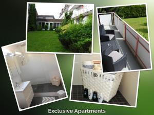 Ein Garten an der Unterkunft Exclusive Holiday Apartments