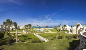 an aerial view of the gardens of a resort at OrientalCoast in Quseir