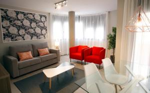 Posedenie v ubytovaní Apartamentos Real Lleida