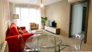 Posedenie v ubytovaní Apartamentos Real Lleida