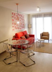 Posedenie v ubytovaní Apartamentos Real Lleida