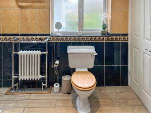 a bathroom with a toilet and a radiator at Island House - Uk51001 in Little Baddow +8 photos