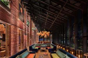 Χώρος καθιστικού στο The Asbury Hotel