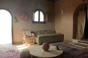 Istumisnurk majutusasutuses Qasr El Bagawat Hotel