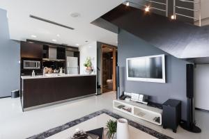 Citadines Fusionopolis Singapore的厨房或小厨房