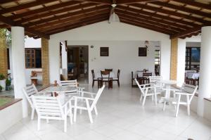 Restaurace v ubytování Pousada Grauça