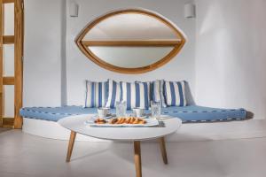Posezení v ubytování Elite Luxury Suites