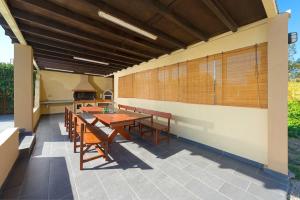 Μπαλκόνι ή βεράντα στο villa de calme