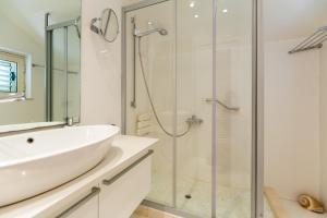 Koupelna v ubytování Apartment Hedera A14