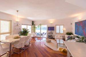 Posezení v ubytování Apartment Hedera A14