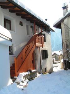 Budova, kde se bed and breakfast nachází