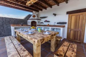 Køkken eller tekøkken på Villa el Faro