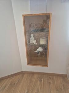 a painting on a wall in a room at St FURSY 2 in Péronne +17 photos