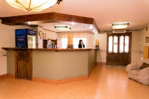 Lobbyn eller receptionsområdet på GALIRAD Hotel