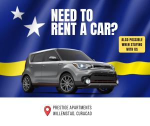 need to rent a car in australia at Prestige Apartments C - Affordable Studio Near Sambil Shopping Mall with Fast WiFi in Willemstad
