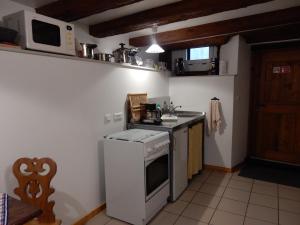 Dapur atau dapur kecil di Apartment in Riquewihr near Vineyards