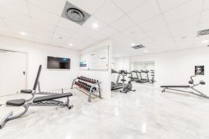 Fitness centrum a/nebo fitness zařízení v ubytování Camplus Palermo Normanni - Casa per ferie