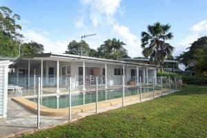 an image of a house with a swimming pool at Tide Pool Ocean Front Full house in South Mission Beach