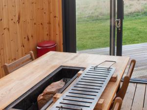 a wooden table with a ladder on top of it at Meikle Balloch - Ukc6069 in Newmill