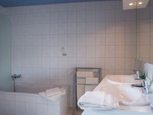 Koupelna v ubytování Holiday Home in Waimes with Sauna & Bubble Bath