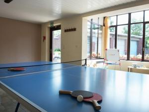 Stolní tenis v ubytování Holiday Home in Waimes with Sauna & Bubble Bath nebo okolí
