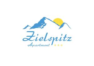 un logotipo para una estación de esquí con montaña y las palabras alfhirus enchantment en Apartment Zielspitz en Parcines