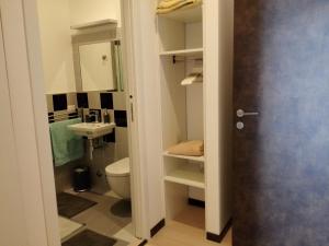 Koupelna v ubytování B&B Rosa Blu