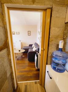 a view of a living room from the hallway at Студио Странджа - Граматиково in Gramatikovo +53 photos