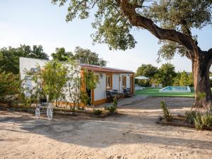 a house with a tree in front of it at Paço no Monte by Stay ici in Montargil